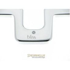 BLISS collana Shape Croce acciaio e diamante con cordino referenza K13274